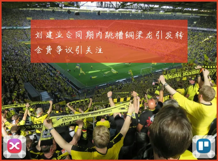 刘建业合同期内跳槽铜梁龙引发转会费争议引关注